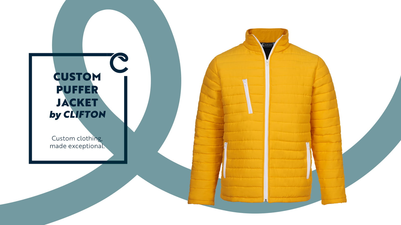 CLIFTON Harbour Custom Puffer Jacket